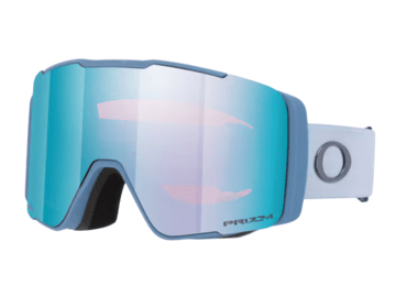 Lyžiarske okuliare Oakley Line Miner Pro M Matte Light Blue w/Prizm Sapphire & Prizm Iced