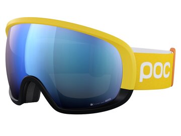 Lyžiarske okuliare POC Fovea Clarity Comp Aventurine Yellow/Uranium Black/ Spektris Blue 2022