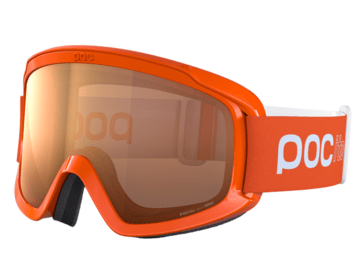 Lyžiarske okuliare POC POCito Opsin Fluorescent Orange/Partly Sunny Light Orange