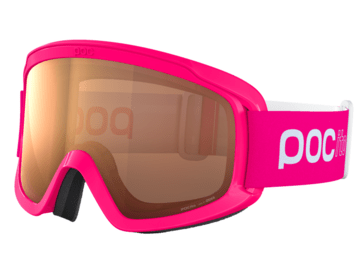 Lyžiarske okuliare POC POCito Opsin Fluorescent Pink/Partly Sunny Light Orange