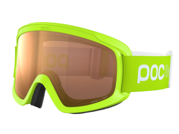 Lyžiarske okuliare POC POCito Opsin Fluorescent Yellow/Green/Partly Sunny Light Orange