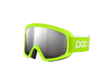Lyžiarske okuliare POC POCito Opsin Fluorescent Yellow/Green/Partly Sunny Silver