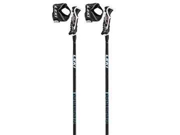 Lyžiarske palice Leki Artena Airfoil 3D Black/Dark Turquoise/White