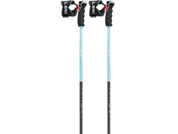 Lyžiarske palice Leki Artena Airfoil 3D Dark Anthracite/Light Turquoise/White