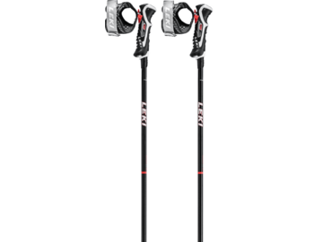 Lyžiarske palice Leki Carbon 14 3D Black