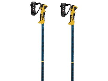Lyžiarske palice Leki Spitfire Lite S Denimblue/Aegeanblue/Mustardyellow