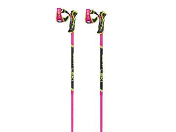 Lyžiarske palice Leki Venom SL 3D Neonpink/Black/Neonyellow