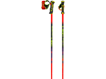 Lyžiarske palice Leki Venom SL TR Bright Red/Violet/Neonyellow