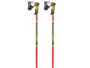 Lyžiarske palice Leki WCR Lite SL 3D Bright Red/Black/Neon Yellow