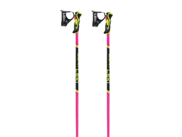 Lyžiarske palice Leki WCR Lite SL 3D Neon Pink/Black/Neonyellow