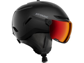 Lyžiarska prilba Atomic Savor Visor Stereo Black