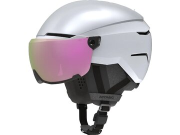 Lyžiarska prilba Atomic Volant Amid Visor HD Plus Silver
