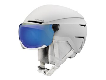 Lyžiarska prilba Atomic Savor Visor Stereo White Heath