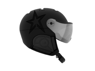 Lyžiarska prilba Perfect Moment Piuma PM Visor Black/Black