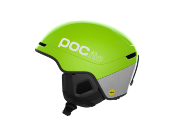 Lyžiarska prilba POC POCito Obex Fluorescent Yellow/Green