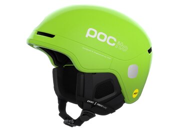 Lyžiarska prilba POC Pocito Obex Mips Fluorescent Yellow/Green