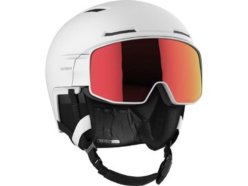 Lyžiarska prilba Salomon Driver Prime Sigma Photo Mips White