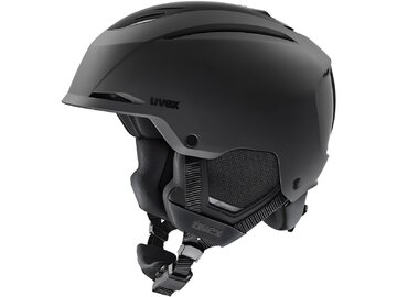 Lyžiarska prilba Uvex Resolution Black Matt