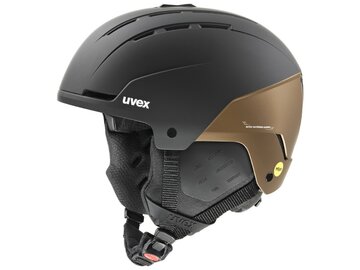 Lyžiarska prilba Uvex Stance MIPS Black/Brown Matt