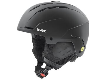 Lyžiarska prilba Uvex Stance MIPS Black Matt