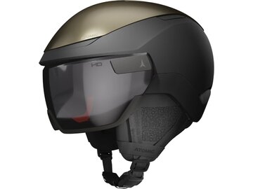 Lyžiarska prilba Atomic Volant Visor Champ Gold/Metallic
