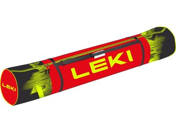Vak na lyže Leki Alpine Ski Bag Black/Neonyellow/Bright Red