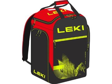 Batoh na lyžiarky Leki Skiboot Bag WCR 60L Bright Red/Black/Neonyellow