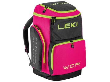Vak na lyžiarky Leki WCR 85L Neonpink/Black/Neonyellow