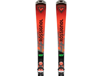 Lyže Rossignol Hero Elite St Ti Konect + Nx 12 K GW Black/Hot Red 25/26