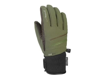 Lyžiarske rukavice Reusch Tomke Stormbloxx Burnt Olive/Dark Brown