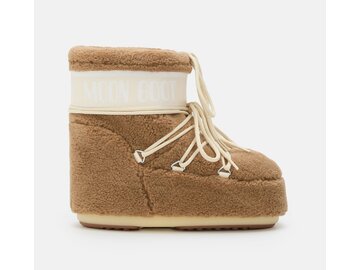 Snehule Moon Boot Icon Low Fleece Camel