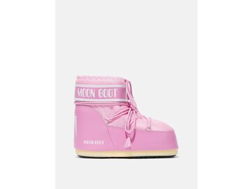 Snehule Moon Boot Icon Low Nylon Pink
