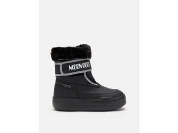 Detské snehule Moon Boot Junior Park Strap Black