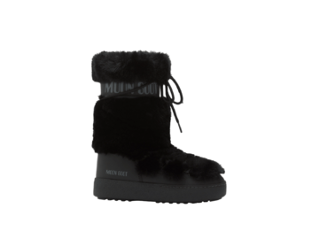 Snehule Moon Boot Ltrack Faux Fur High Black