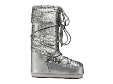 Snehule Moon Boot Classic Disco Plus silver