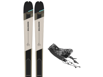 Skialpinistické lyže Salomon T MTN 86 W Carbon + Skins 23/24