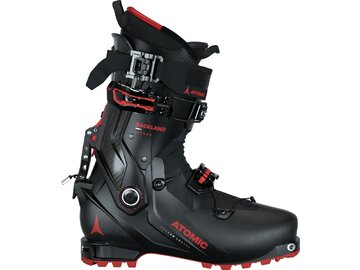 Skialpové lyžiarky Atomic Backland Carbon Black/Red 23/24