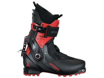 Skialpové lyžiarky Atomic Backland Carbon UL Black/Red 23/24