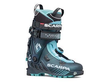 Skialpové lyžiarky Scarpa F1 WMN Anthracite/Aqua 21/22