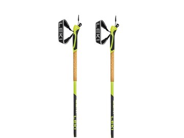 Skialpové palice Leki Mezza Train Neon Yellow/Black/White