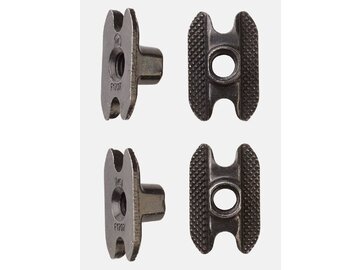 Náhradný diel Burton M6 Channel Inserts (4 Pack) Black