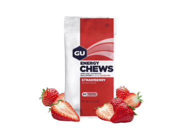 Energetická výživa GU Energy Chews 60 g Strawberry