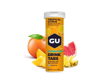 Iontový nápoj GU Hydration Drink Tabs 54 g Tropical Citrus