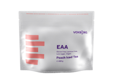 Aminokyseliny Voxberg EAA (Broskyňový ľadový čaj) 495 g