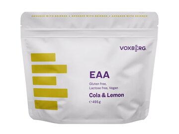 Aminokyseliny Voxberg EAA (Kola citrón) 495 g