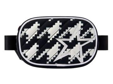 Ľadvinka Perfect Moment Star Bum Bag B&W Houndstooth