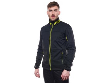 Pánska bunda Fischer Nordic Softshell Warm Black