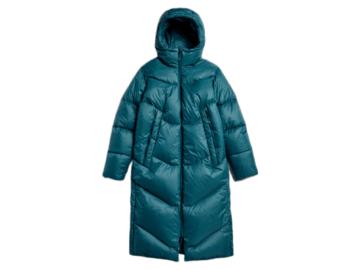 Zimná bunda Burton Women's Long Down Parka Atlantic Teal