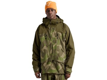 Zimná bunda Burton Men's [ak] Cyclic GORE-TEX 2L Anorak Dried Moss/Keel Camo