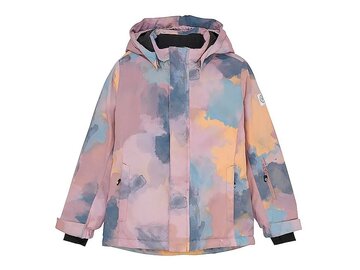Lyžiarska bunda Color Kids Ski Jacket AOP Woodrose